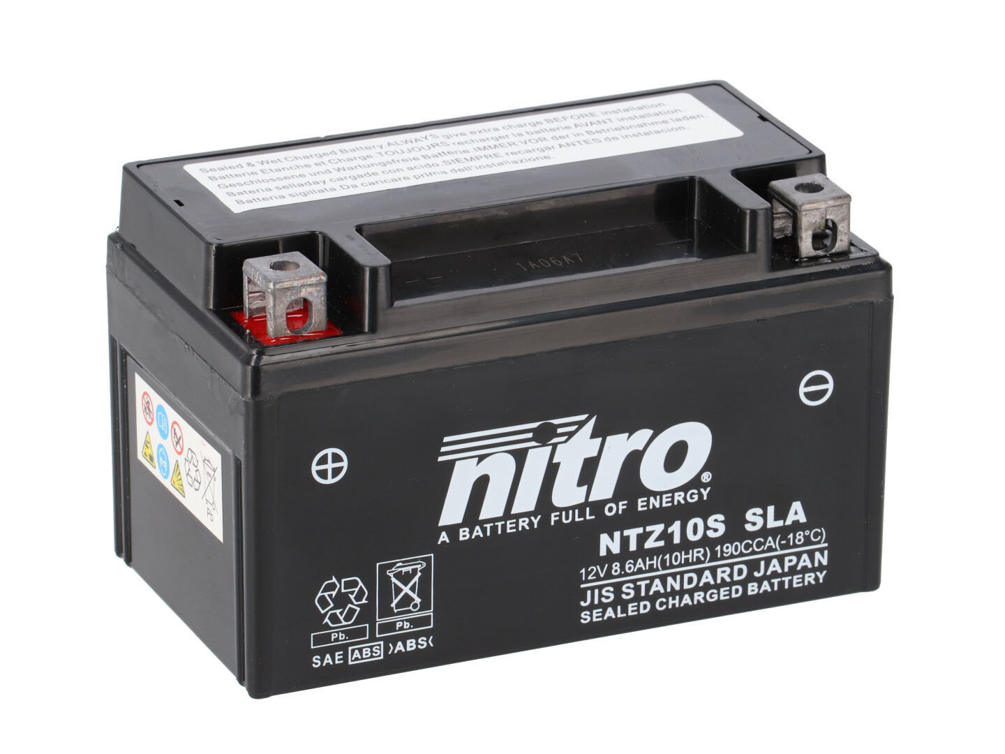 Baterie de pornire NTZ10S SLA NITRO